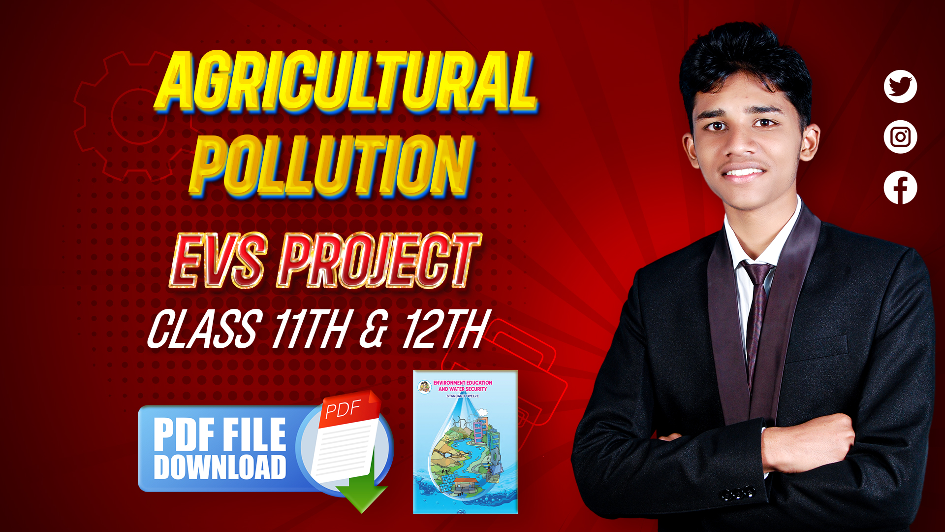 agricultural pollution project work methodology