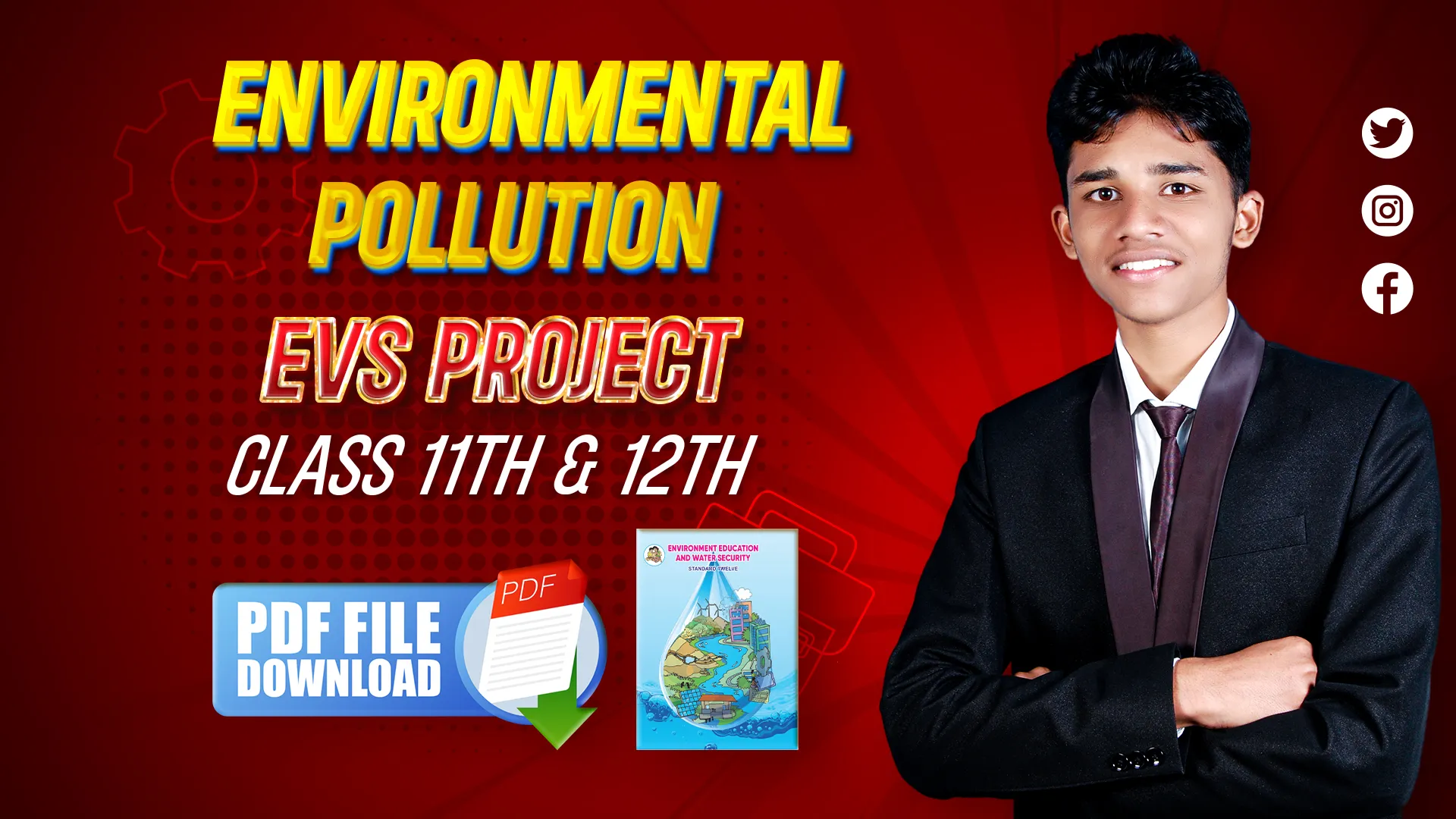 environmental education project class 11 pdf telangana